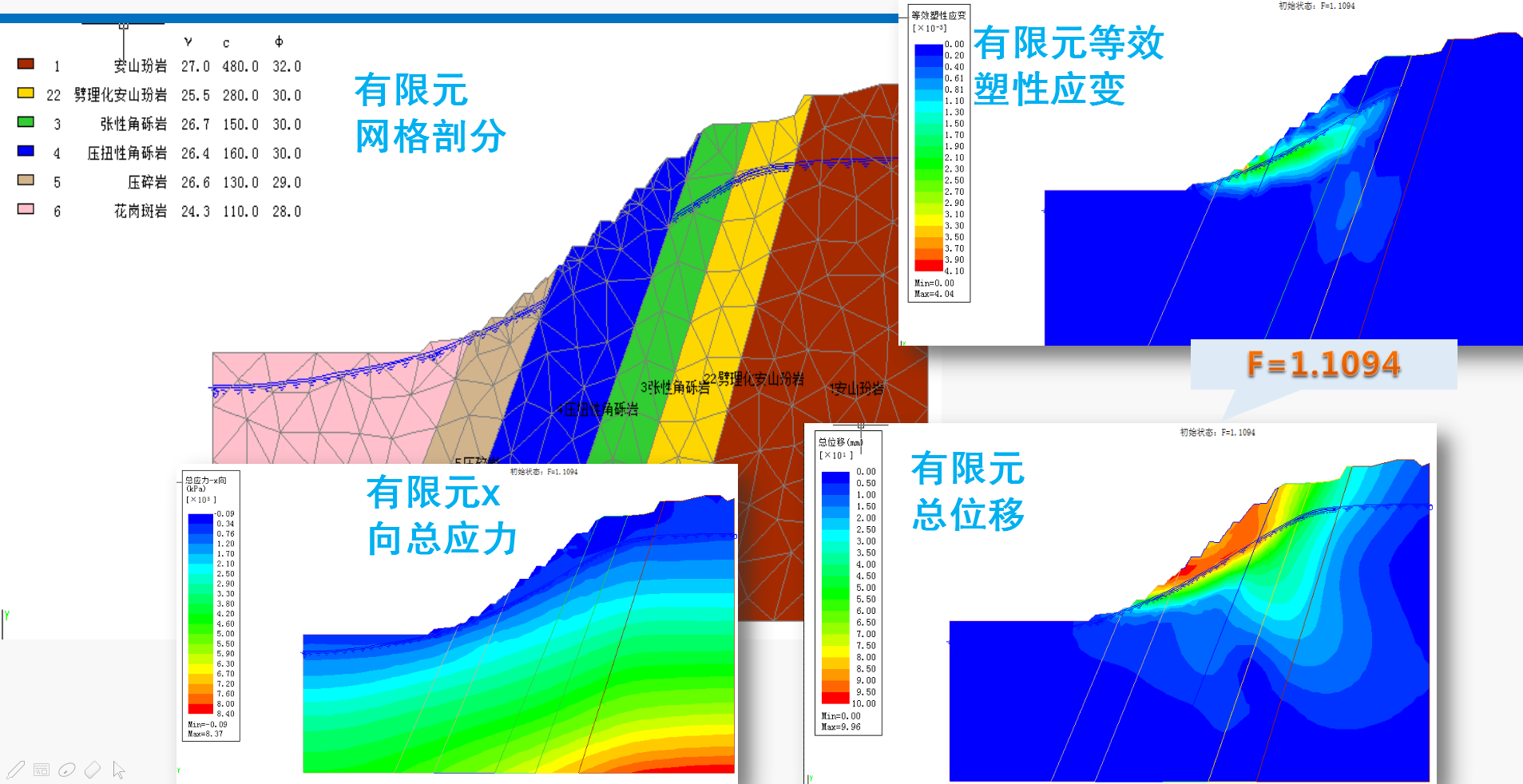 理正边坡综合治理软件有限元版